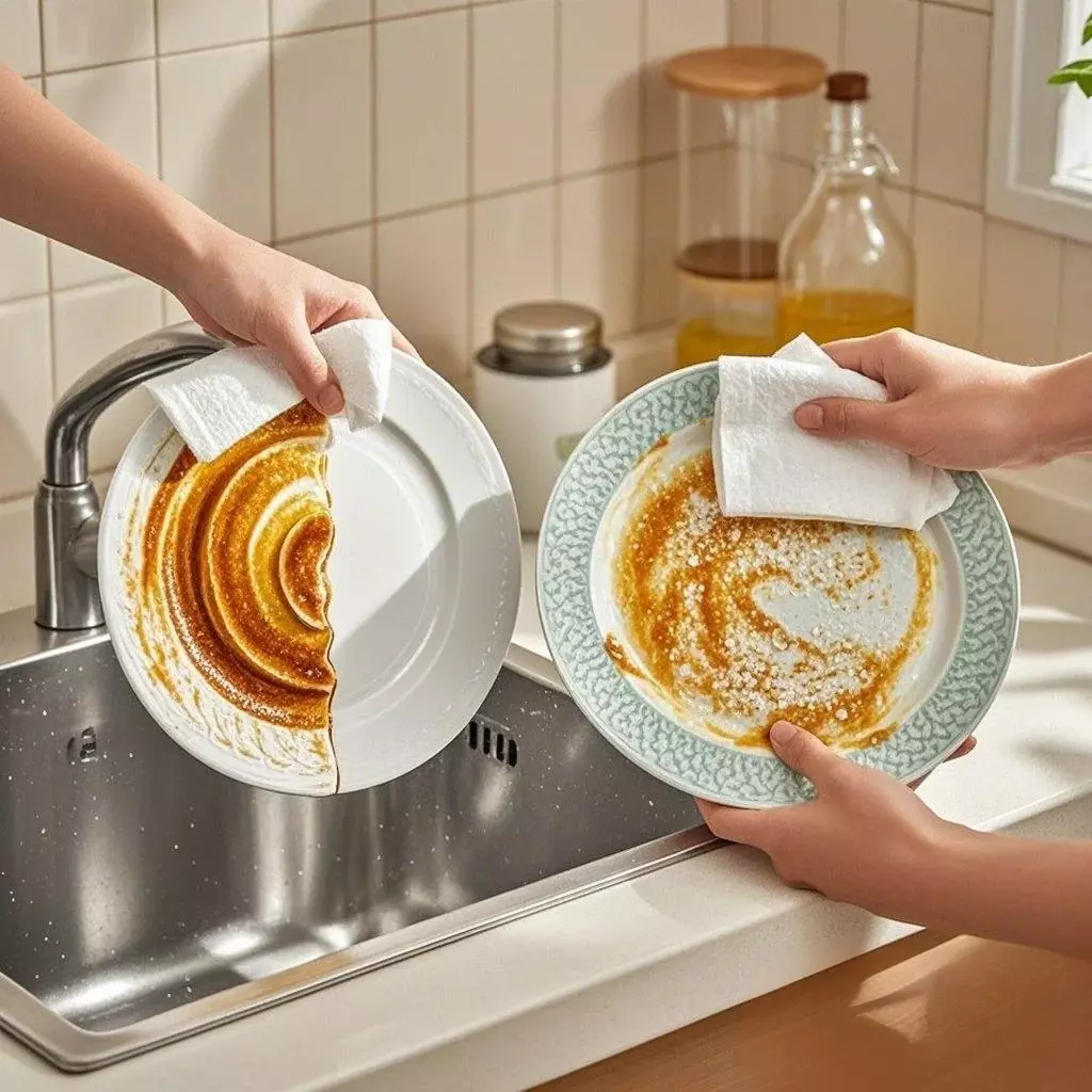 تمیز کردن دستمال مرطوب برای آشپزخانه